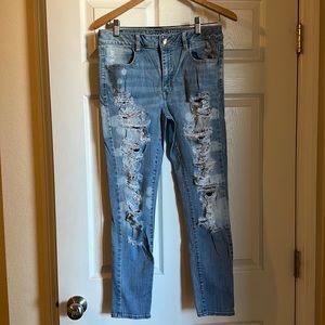 American Eagle Outfitters Skinny High Rise Jegging 10 Short